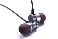 Ultraudifonos JKR313 in Ear Earbuds, Stereo Bass Earphones Noise Isolation Corded in-Ear Sport Headphones w/Mic and Volume Control 3.5mm Jack +3 Pairs Secure Fit Earbuds (Gray)