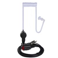 NKTECH 2-Pin K-Type Earpiece Headset PTT MIC for BaoFeng UV-5R V2+ UV-5RE Plus UV-5RA UV-5RTP GT-3 GT-5 UV-82HP BF-F8HP UV-82 BF-888S Puxing Wouxun TYT HYT Kenwood Two Way Radio (NK-H7-Black)