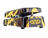 Dunlop EVH95 Eddie Van Halen Signature Wah Pedal w/Bonus Deluxe Patch Cable and RIS Picks (x3) 7-10137-02961-3