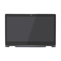 LCDOLED Replacement 13.3 inches FullHD 1080P B133HAB01.0 LED LCD Display Touch Screen Digitizer Assembly with Bezel for Dell Inspiron 13 5368 i5368 5378 i5378 P69G P69G001 (1D Webcam Hole)