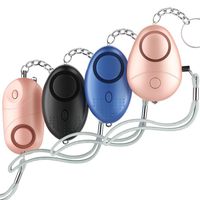 Personal Alarm, iSPECLE 130dB Safesound Personal Alarm for Women, 4 Pack Safe Personal Alarm Keychain with LED Light Emergency Self Defense for Kids, Elderly, Women