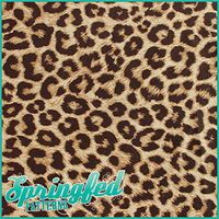 LEOPARD SPOTS PRINT PATTERN Craft Vinyl 3 Sheets 6x6 for Vinyl Cutters