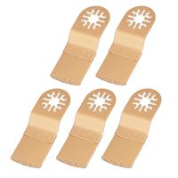 Yasorn Carbide Grout Remover Rasp 5 pieces Grout Removal Blade Set Universal for Oscillating Multi Tools