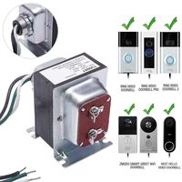 Doorbell Transformer, 16V, 30VA Comptible with Ring Pro,Nest hello, UL Certified
