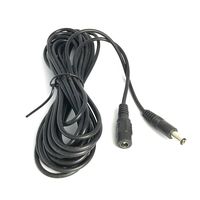 Vanxse®cctv 5m(15ft) 2.1x5.5mm Dc 12v Power Extension Cable for Cctv Security Cameras Ip Camera Dvr Standalone