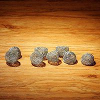 MUXIANG 50 Pcs/lot Pipe Screen Ball Tobacco Pipe Stainless Steel Screen Balls Filter Combustion Pipe Accessories Dia 20 mm