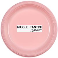 Disposable Plastic Dinner Plates 10" Solid Color Elegant Heavy Duty Party, Wedding Bridal Shower, Birthday Party, Holidays, Barbecue, Picnics, Decoration Supplies, All Occasions Pack of 10 (Pink)