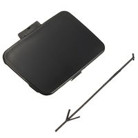 Funnytoday365 Front Bumper Tow Hook Cover Cap + Tie For Audi A4 2002 2003 2004 2005 8E0807241