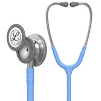 3M Littmann Classic III Monitoring Stethoscope, Ceil Blue Tube, 27 inch, 5630