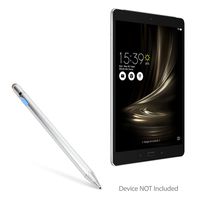 ASUS ZenPad 3S 10 Stylus Pen, BoxWave [AccuPoint Active Stylus] Electronic Stylus with Ultra Fine Tip for ASUS ZenPad 3S 10 - Metallic Silver