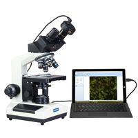 OMAX 40X-1000X Compound Binocular Microscope w Darkfield Condenser+2.0MP USB Digital Camera