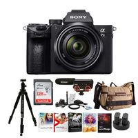 Sony Alpha a7iii Mirrorless Digital Camera with 28-70mm Lens and Accessory Bundle