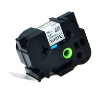 KCMYTONER 1 PK Compatible for Brother Laminated Black on White TZe261 TZ261 TZ-261 TZe 261 TZ 261 Label Tape 36MM Wide x 8m Length 1 1/2 Inch for p Touch PT-3600 PT-530 PT-550 PT-9200DX Printer