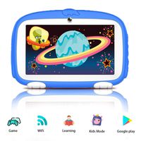 Kids Tablets, Android 9.0 Tablet for Kids, 16GB ROM, IPS Eye Protection Display, Kids Tablet with WiFi Dual Camera Parental Control Google Play and Learning Games, Best Gift for Boys Girls