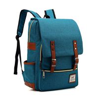 HITOP Travel Laptop Backpack, College Backpack, Vintage Fashion Laptop Travel Bag for Women Men Fits 15.6 Inch Laptop and Notebook (Deep Teal)