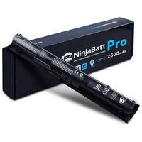 NinjaBatt Pro Battery for HP KI04 800049-001 TPN-Q160 TPN-Q158 TPN-159 TPN-Q161 TPN-Q162 HSTNN-LB6R HSTNN-DB6T HSTNN-LB6S 800010-421 - Samsung Cells [4 Cells/2600mAh/38Wh]