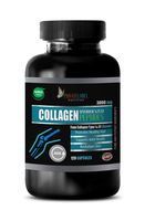 Skin Care Pills for Women - Collagen HYDROLIZED PEPTIDES 3000MG - hydrolyzed Collagen - 1 Bottle 120 Capsules