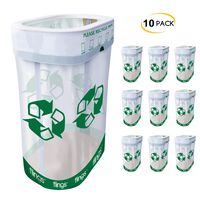 Trashco Flings Bins POP UP Recycle Bins - 10 Pack
