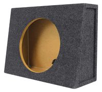 Rockville Shallow Box Enclosure For Rockford Fosgate P3SD2-12 12" Slim Subwoofer