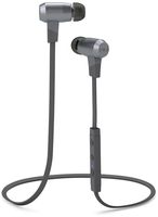 Optoma NuForce BE6i Wireless Bluetooth Headphones with aptX, AAC and Long Battery Life, Grey