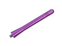 AntennaMastsRus - Made In USA - 4 Inch Purple Aluminum Antenna is Compatible with Toyota Matrix (2003-2013)