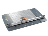 Westcott TrimAir Rotary Metal Base Trimmer, 15 sheets, Metal, 24 x 9