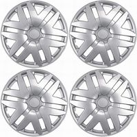 16 inch Hubcaps Best for 2004-2010 Toyota Sienna - (Set of 4) Wheel Covers 16in Hub Caps Silver Rim Cover - Car Accessories for 16 inch Wheels - Snap On Hubcap, Auto Tire Replacement Exterior Cap)