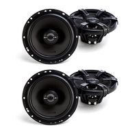 MB Quart Z Series 6.5 Inch Coaxial bundle