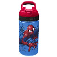 Zak Designs Marvel Comics 19 oz. BPA Free Reusable Water Bottle, Spider-Man