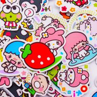 40pcs Creative Kawaii self-Made Love Sanrio Girl Stickers Beautiful Stickers/Decorative Sticker/DIY Craft Photo Albums