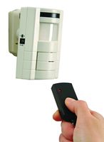 Xodus Innovations HS4370B Battery Powered Adjustable Motion Sensor Alarm with Remote Control