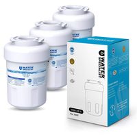 Waterspecialist NSF 53&42 Certified MWF Refrigerator Water Filter, Replacement for GE SmartWater MWFP , MWFA, GWF, HDX FMG-1, WFC1201, GSE25GSHECSS, PC75009, RWF1060, 197D6321P006 (Pack of 3)