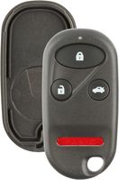 Discount Keyless Entry Remote Car Key Fob Replacement Shell Case and Button Pad Compatible with Honda Accord KOBUTAH2T