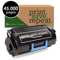 Print.Save.Repeat. Dell FGVX0 Extra High Yield Remanufactured Toner Cartridge for B5465 [45,000 Pages]
