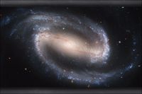 24x36 Poster; Ngc 1300, Barred Spiral Galaxy Hubble Space Telescope Image
