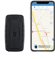 Global-View.Net Hidden Magnetic GPS Vehicle Tracking Device with Software (2 Month Battery) - Car GPS Tracker - Subscription Required