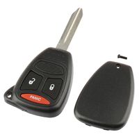 Key Shell Case fits Dodge Caliber Dakota Durango Magnum Nitro Ram KOBDT04A