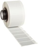 Brady PTL-17-486 TLS 2200 and TLS PC Link 1" Width x 0.5" Height, B-486 Ultra Aggressive Metallized Polyester, Matte Finish Silver BradyBondz Label (500 per Roll)