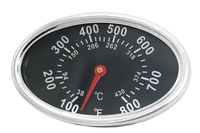 DOZYANT Stainless Steel Lid Thermometer Gas Grill Temperature Gauge Heat Indicator 22551 Replacement for Grill Master 720-0697 4 Burner, Aussie, Brinkman and Others, Adjustable for Accuration