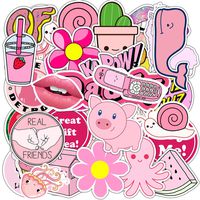 Stickers for Water Bottles,Trendy Stickers for Girls,Waterproof Aesthetic Stickers (Stickers for Girls)