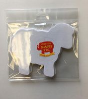 5.5" Sheep Single Color Creative Cut-Outs, 31 Cut-Outs in a Pack for Kids' Craft, Decorations, Spring, Farm, Religious Projects, School Craft Projects