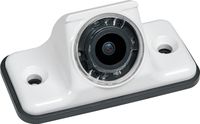 Voyager VCMS140i Color CMOS IR LED Camera, 140° Viewing Angle Rear Camera with LED Low-Light Assist, White