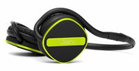 Jarv Joggerz PRO Sports Wireless Headphones with Built-in Microphone, Foldable Design and Universal Fit - 20 Hours of Talk Time - Black/Green