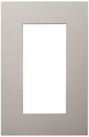 8x12 Polar White / Porcelain Custom Mat for Picture Frame with 4x8 opening size (Mat Only, Frame NOT Included)