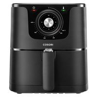 COSORI Air Fryer, 3.7-Quart, 1500-Watt Electric Hot Air Fryer Oven Oilless Cooker With Deluxe Temperature Knob Control, Nonstick Basket,Recipe Cookbook Included,ETL Listed