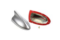 AntennaMastsRus - Functional Silver Shark Fin Antenna is Compatible with Mitsubishi Mirage (2015-2019)