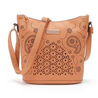 Hot sale!Todaies Womens Leather Purse Satchel Cross Body Hollow Out Shoulder Bag Messenger Bag 4 Colors (232512cm/9.19.84.7", Yellow)