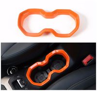 Dwindish Orange ABS Car Drink Cup Holder for Jeep Renegade 2015 Up