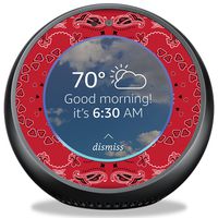 MightySkins Skin Compatible with Amazon Echo Spot - Bandana | Protective, Durable, and Unique Vinyl Decal Wrap Cover | Easy to Apply, Remove, and Change Styles | Made in The USA