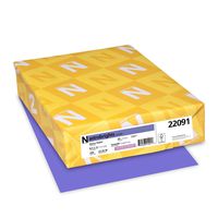 Wausau Astrobrights Cardstock, 65 lb, 8.5 x 11 Inches, Venus Violet, 250 Sheets (22091)